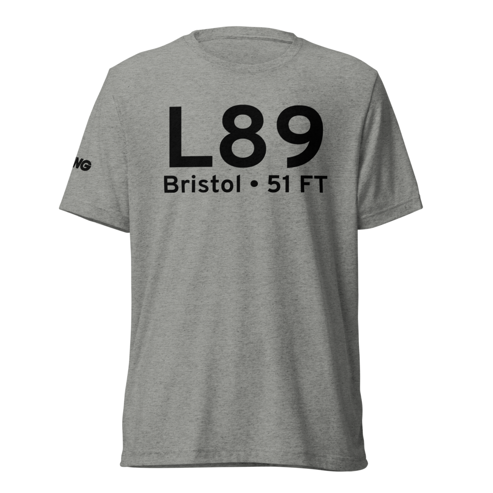 Bristol (L89) Airport Tri-blend T-Shirt 