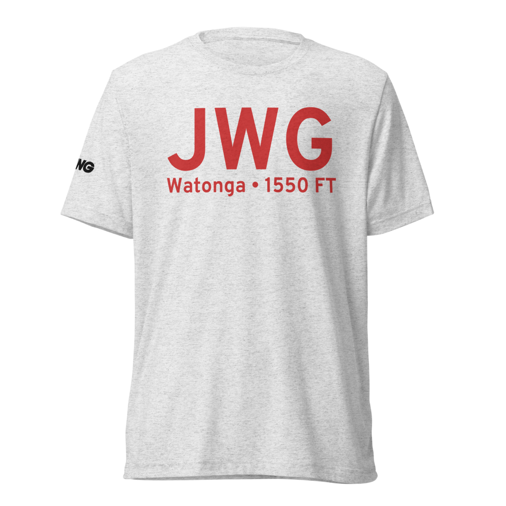 Watonga (KJWG) Airport Tri-blend T-Shirt 