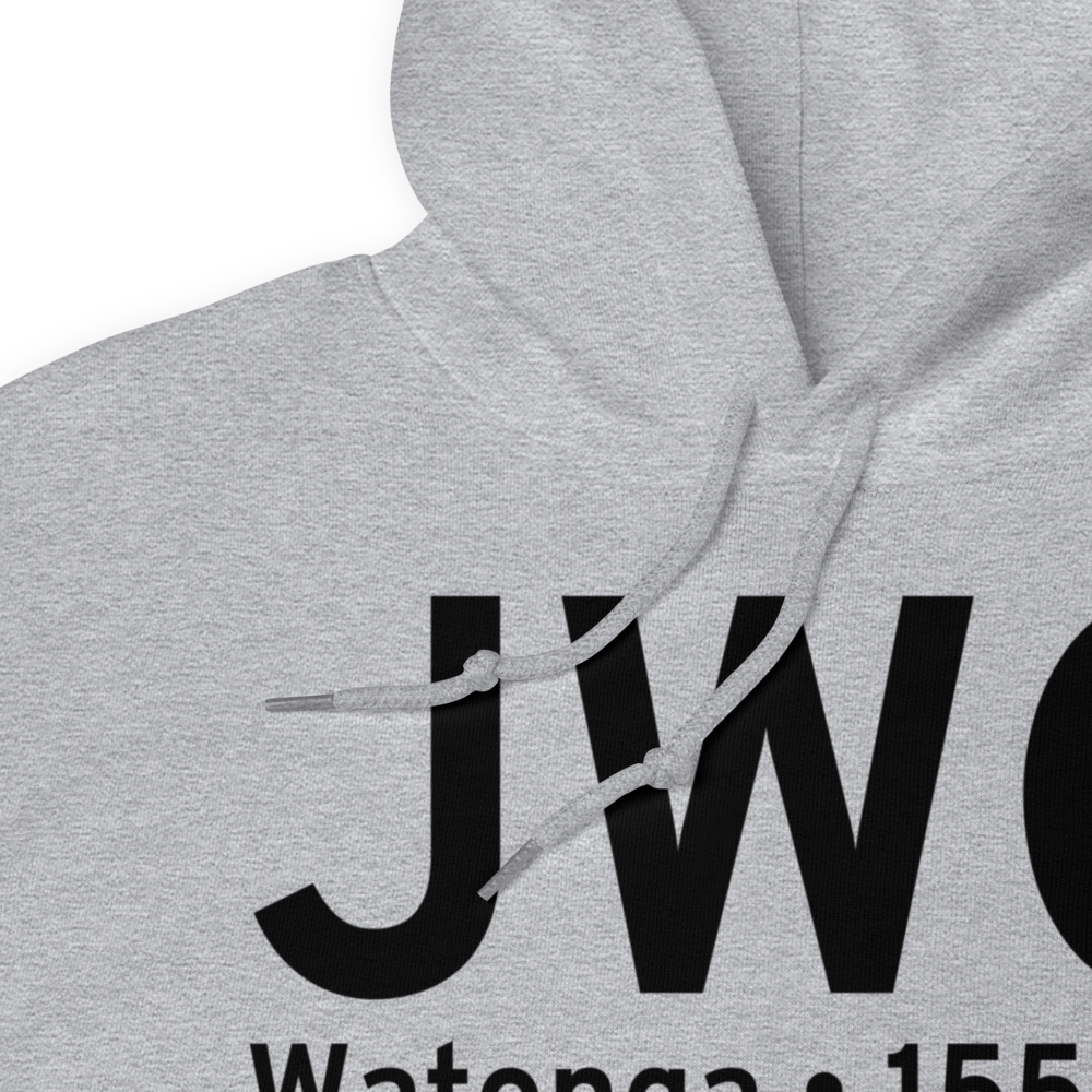 Watonga (KJWG) Airport Hoodie Sweatshirt 