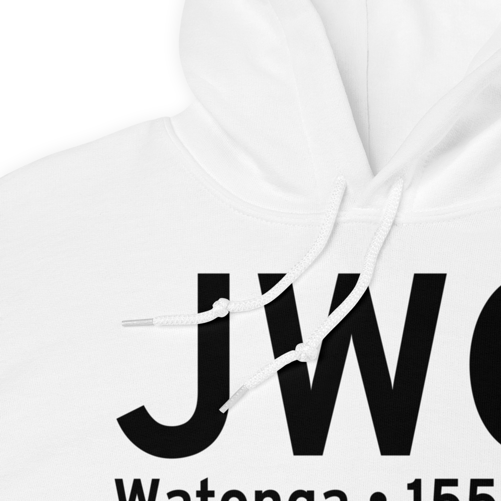 Watonga (KJWG) Airport Hoodie Sweatshirt 
