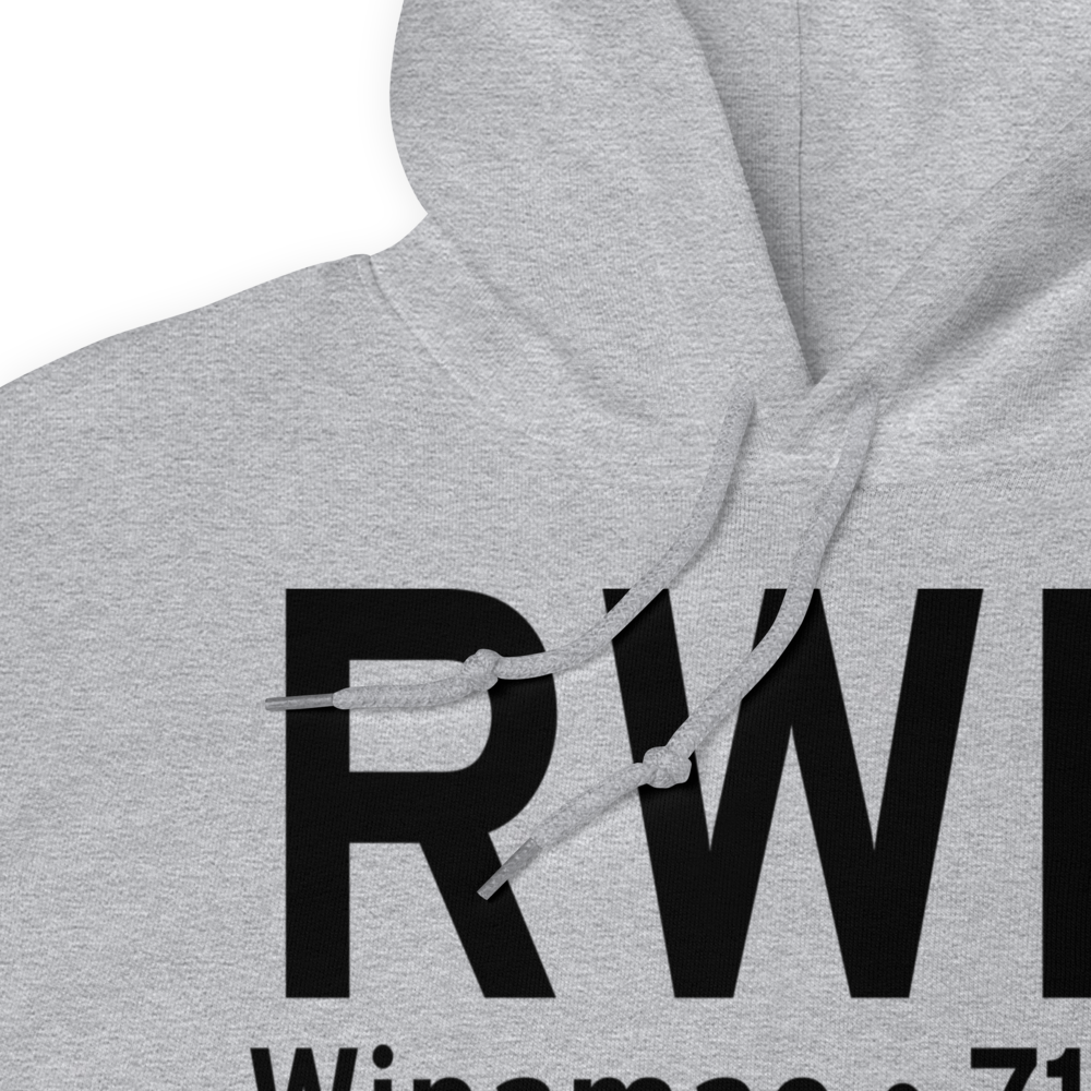 Winamac (KRWN) Airport Hoodie Sweatshirt 