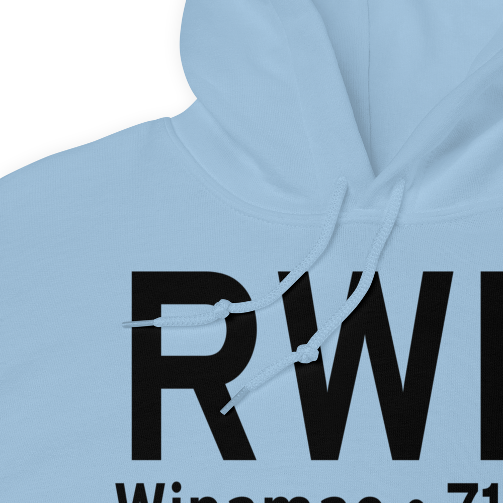 Winamac (KRWN) Airport Hoodie Sweatshirt 