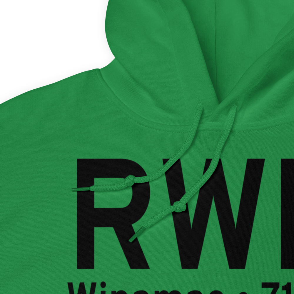 Winamac (KRWN) Airport Hoodie Sweatshirt 