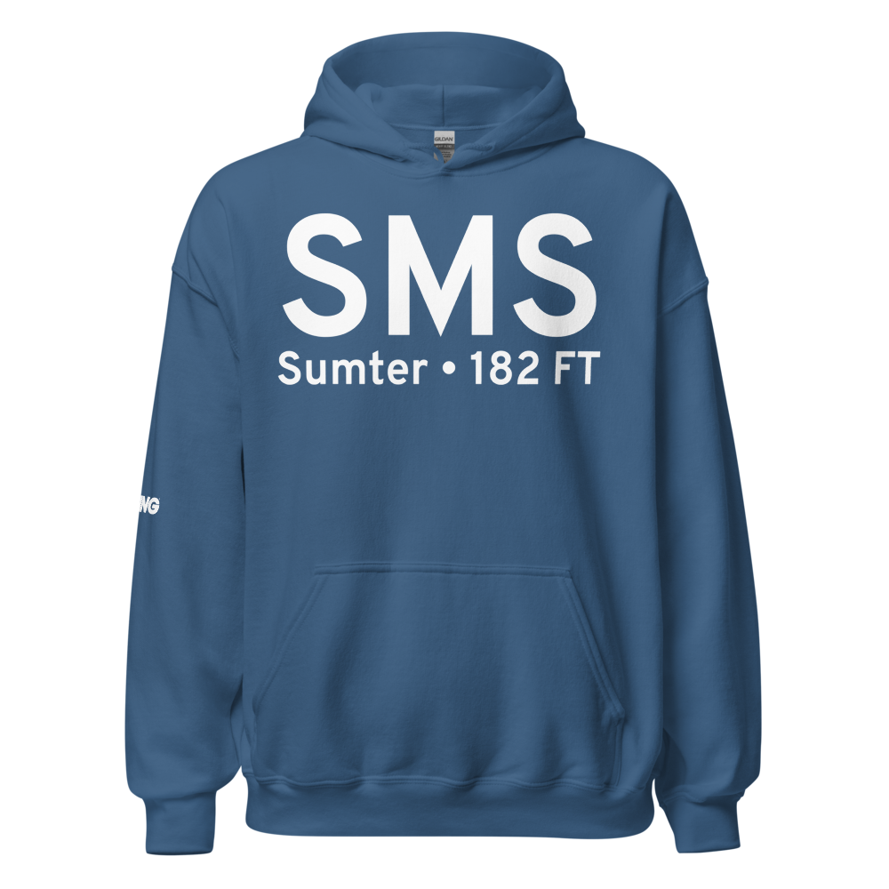 Sumter (KSMS) Airport Hoodie Sweatshirt 
