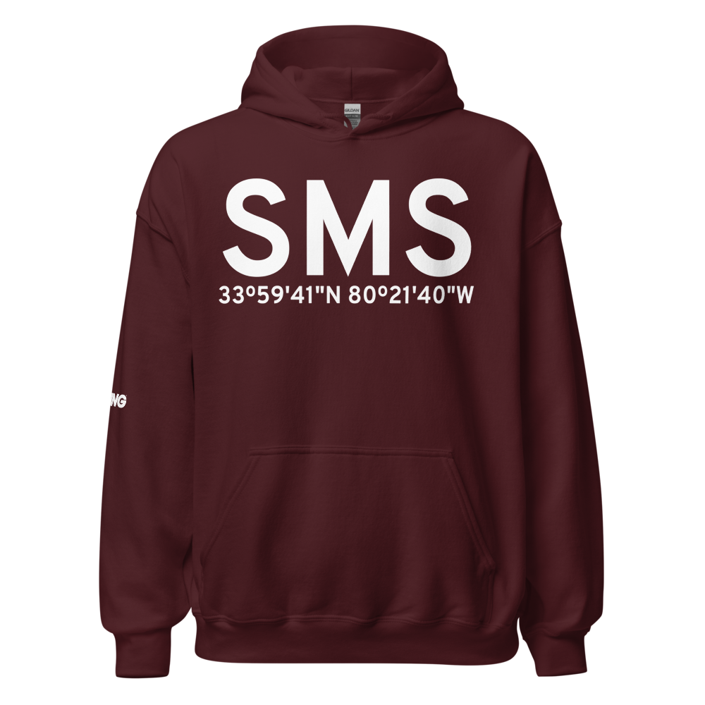 Sumter (KSMS) Airport Hoodie Sweatshirt 