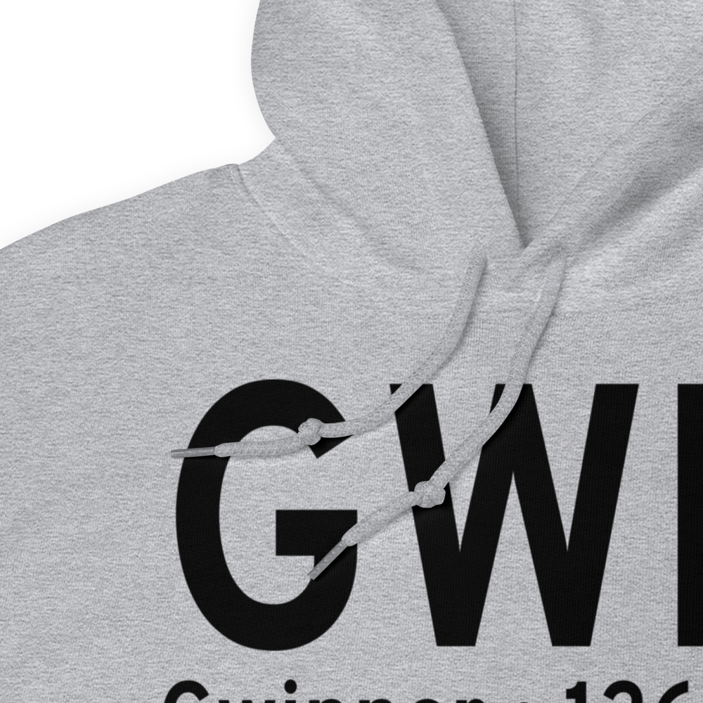 Gwinner (KGWR) Airport Hoodie Sweatshirt 