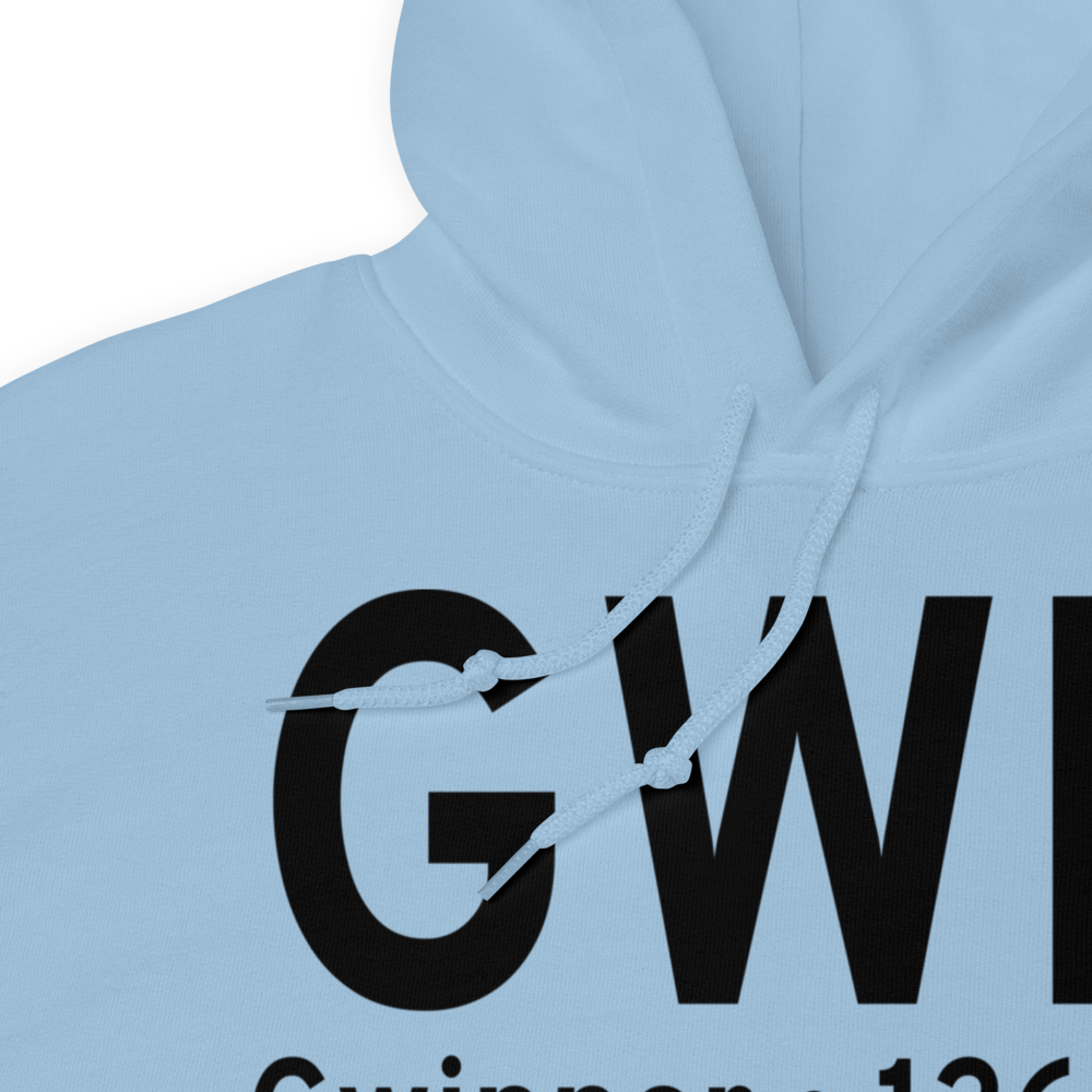 Gwinner (KGWR) Airport Hoodie Sweatshirt 