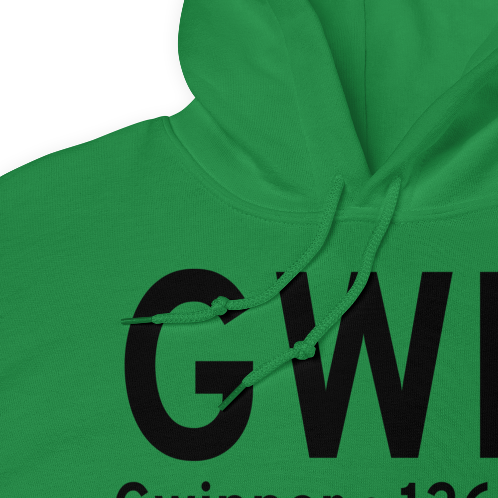Gwinner (KGWR) Airport Hoodie Sweatshirt 