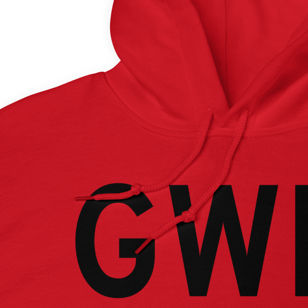 Gwinner (KGWR) Airport Hoodie Sweatshirt 
