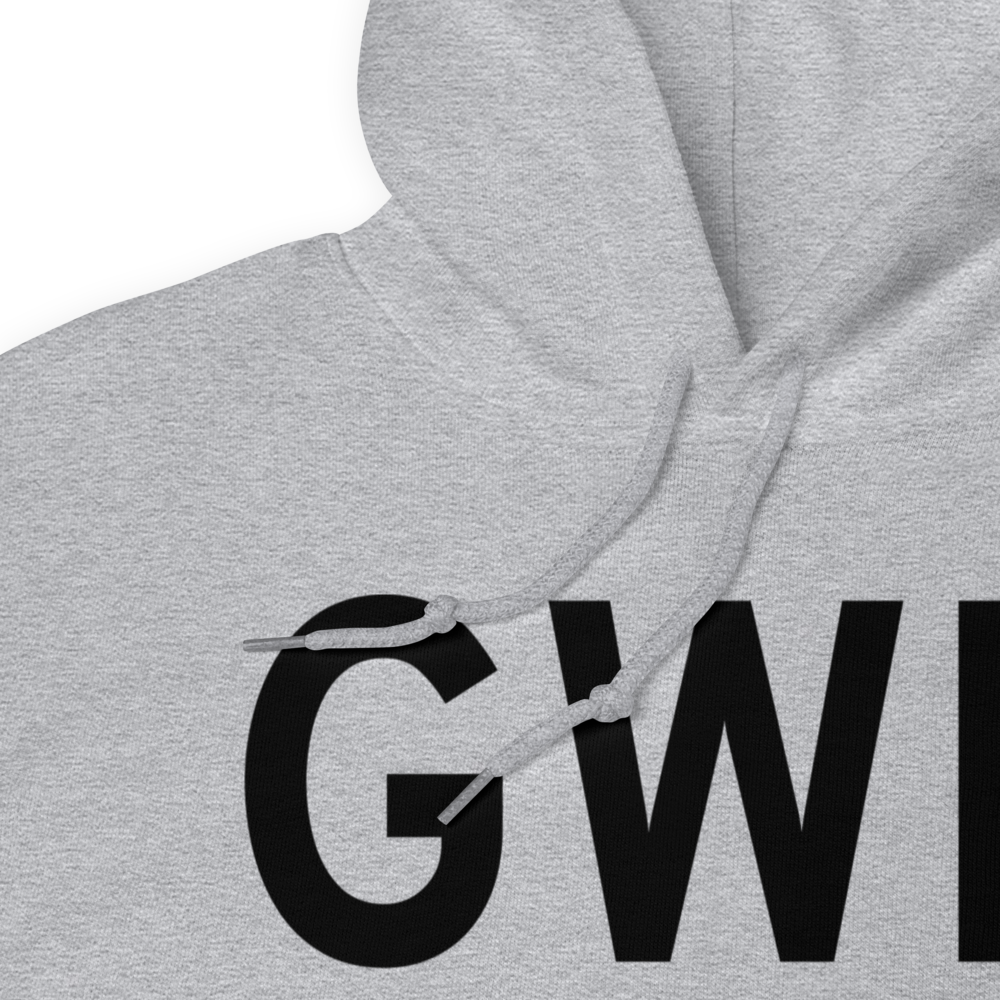 Gwinner (KGWR) Airport Hoodie Sweatshirt 