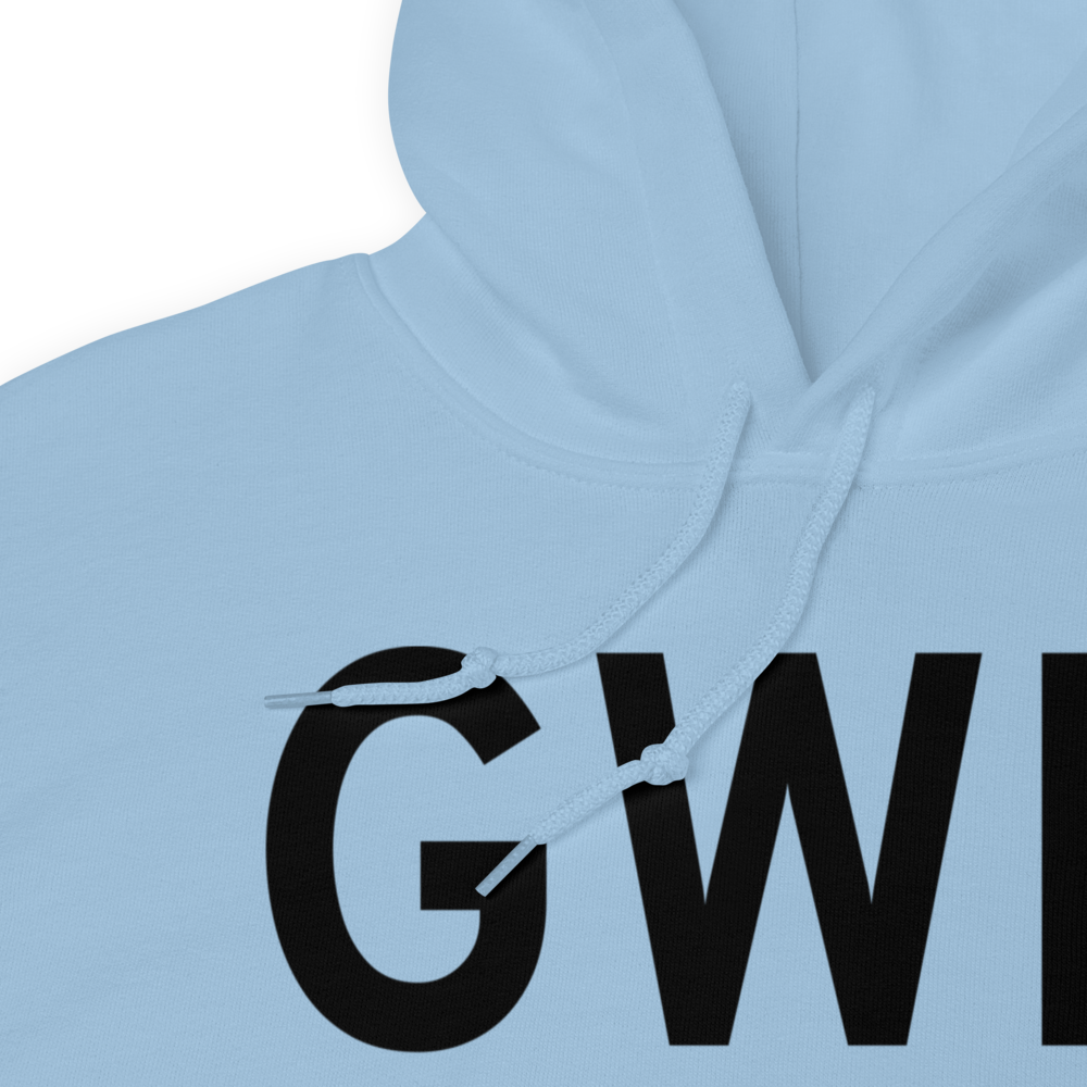 Gwinner (KGWR) Airport Hoodie Sweatshirt 
