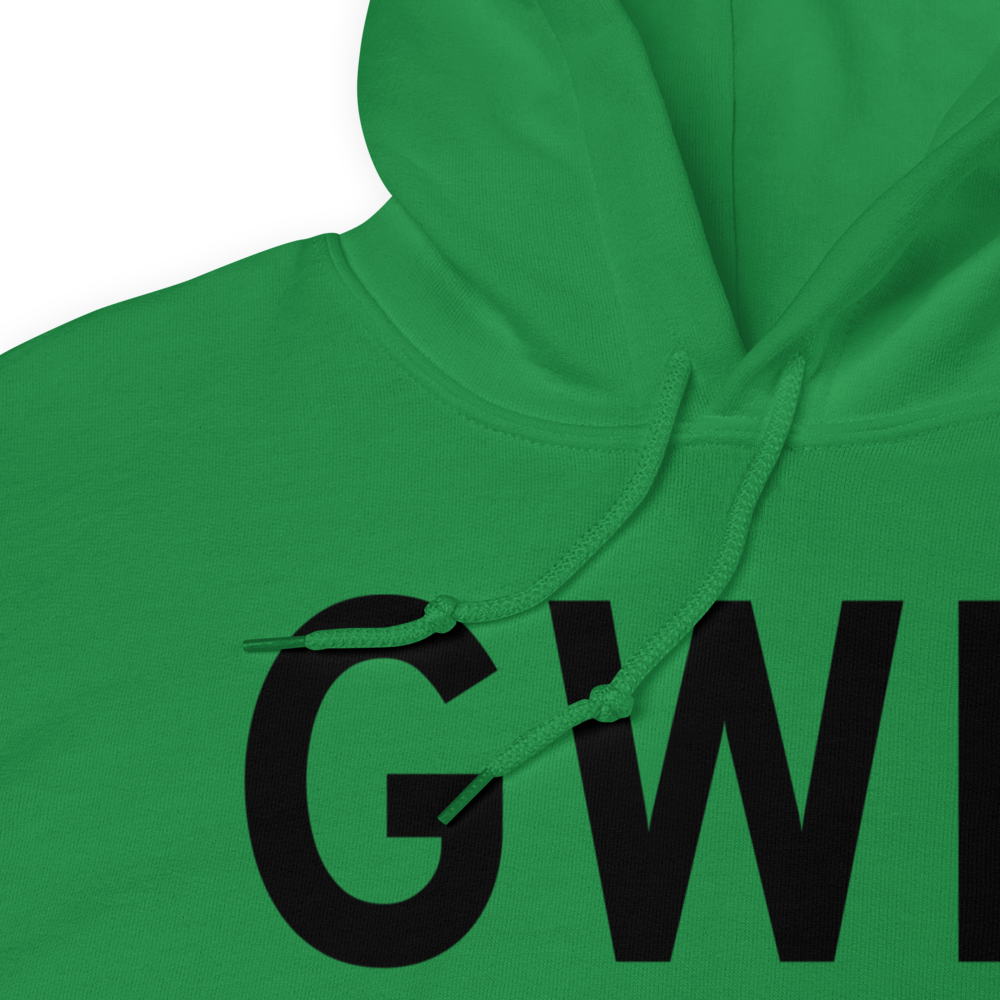 Gwinner (KGWR) Airport Hoodie Sweatshirt 