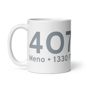 Meno (4O7) Airport Mug