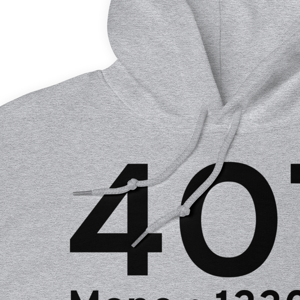 Meno (4O7) Airport Hoodie Sweatshirt 