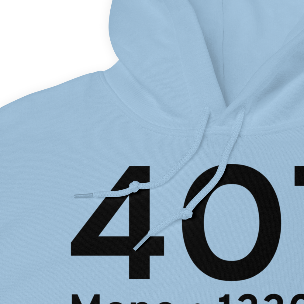 Meno (4O7) Airport Hoodie Sweatshirt 