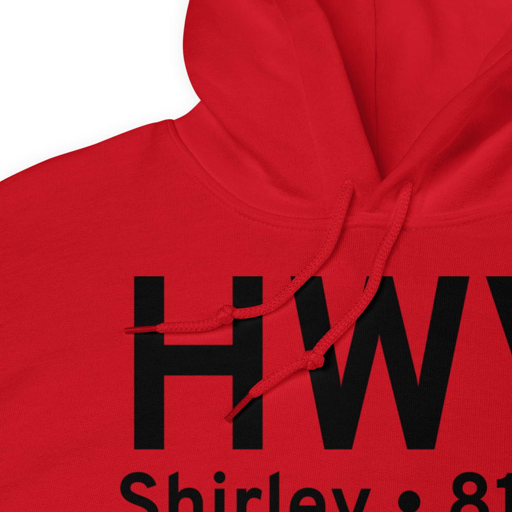 Shirley (KHWV) Airport Hoodie Sweatshirt 
