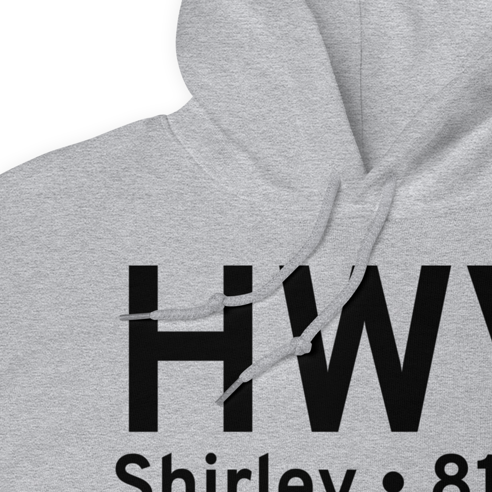 Shirley (KHWV) Airport Hoodie Sweatshirt 