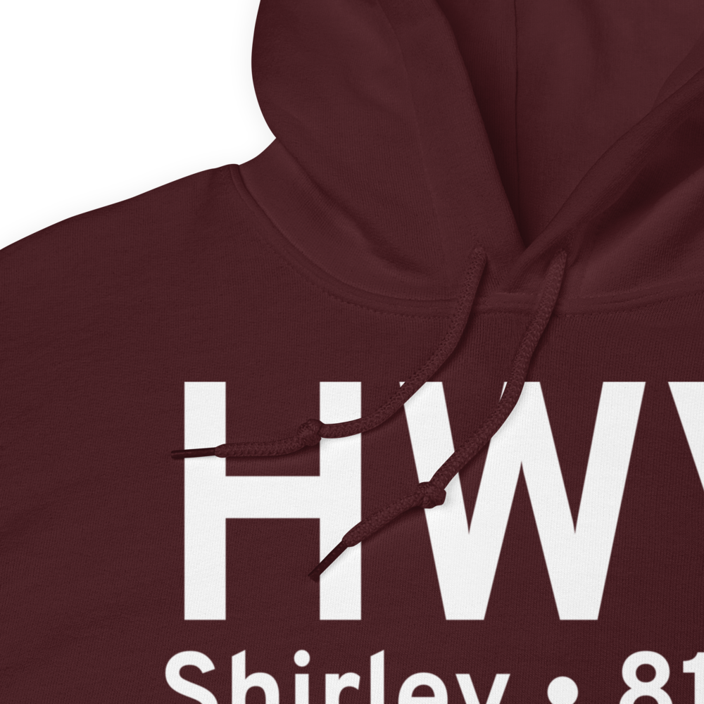 Shirley (KHWV) Airport Hoodie Sweatshirt 
