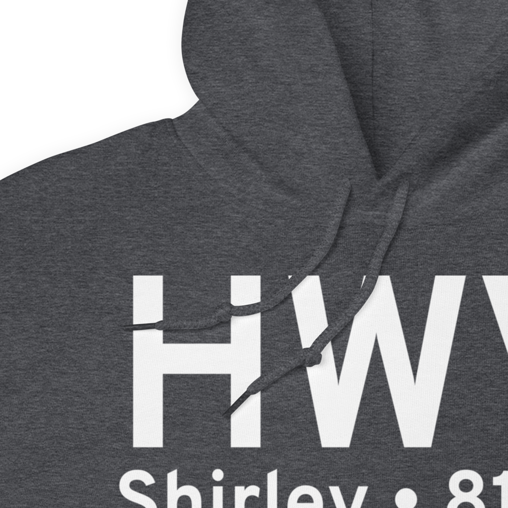 Shirley (KHWV) Airport Hoodie Sweatshirt 