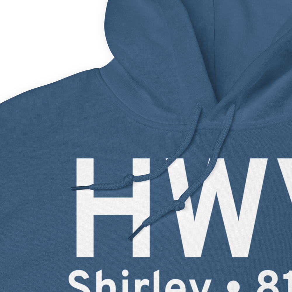 Shirley (KHWV) Airport Hoodie Sweatshirt 