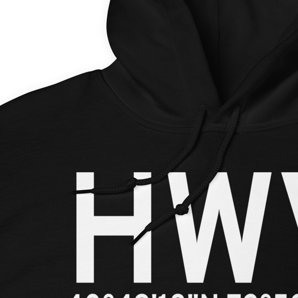 Shirley (KHWV) Airport Hoodie Sweatshirt 