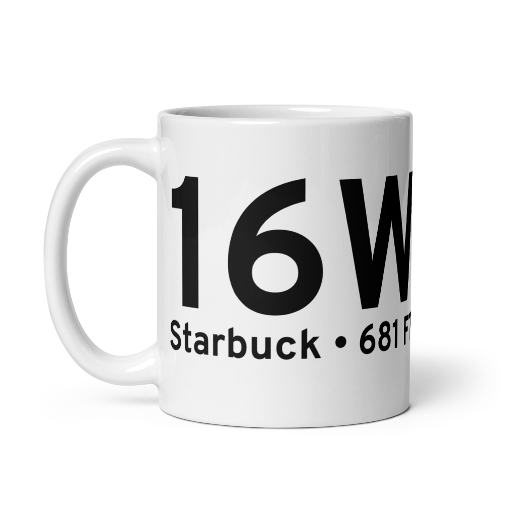 Starbuck (16W) Airport Mug 