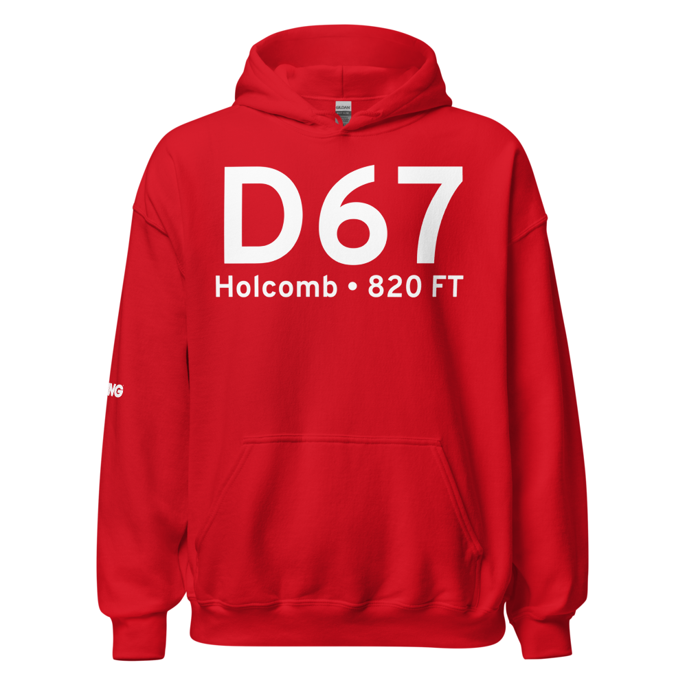 Holcomb (D67) Airport Hoodie Sweatshirt 