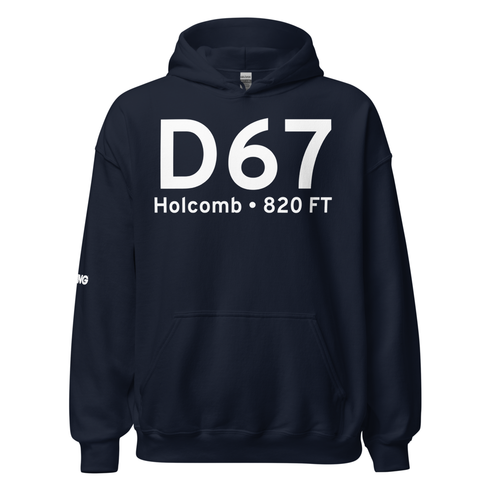 Holcomb (D67) Airport Hoodie Sweatshirt 