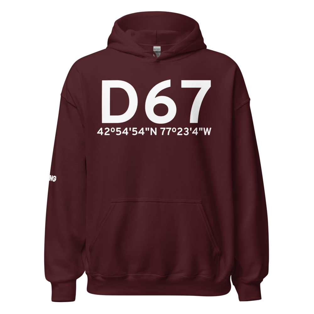Holcomb (D67) Airport Hoodie Sweatshirt 