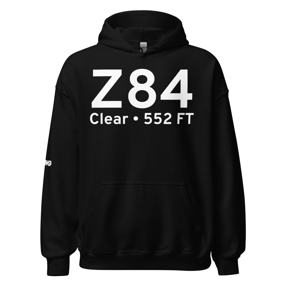Clear (PACL) Airport Hoodie Sweatshirt 
