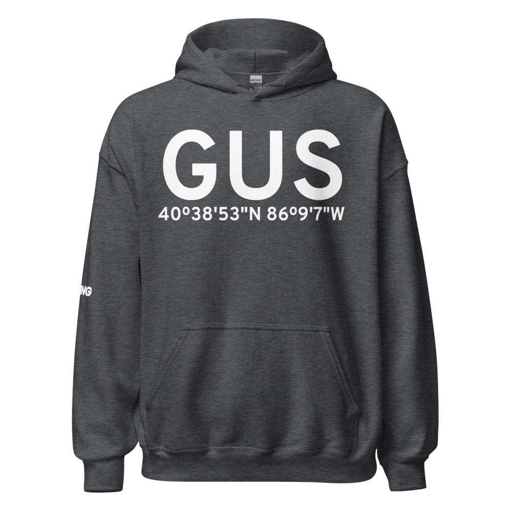 Peru (KGUS) Airport Hoodie Sweatshirt 