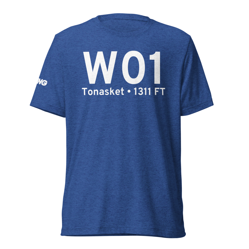 Tonasket (KW01) Airport Tri-blend T-Shirt 