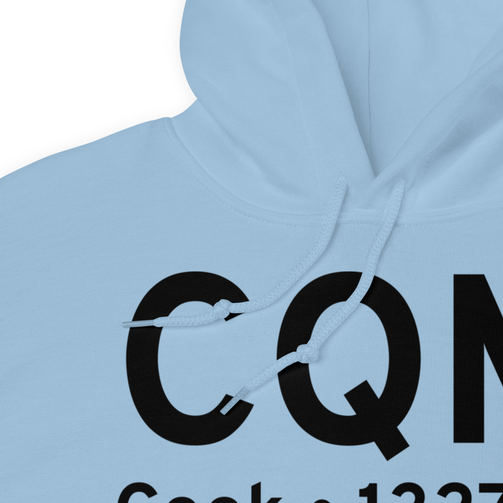 Cook (KCQM) Airport Hoodie Sweatshirt 