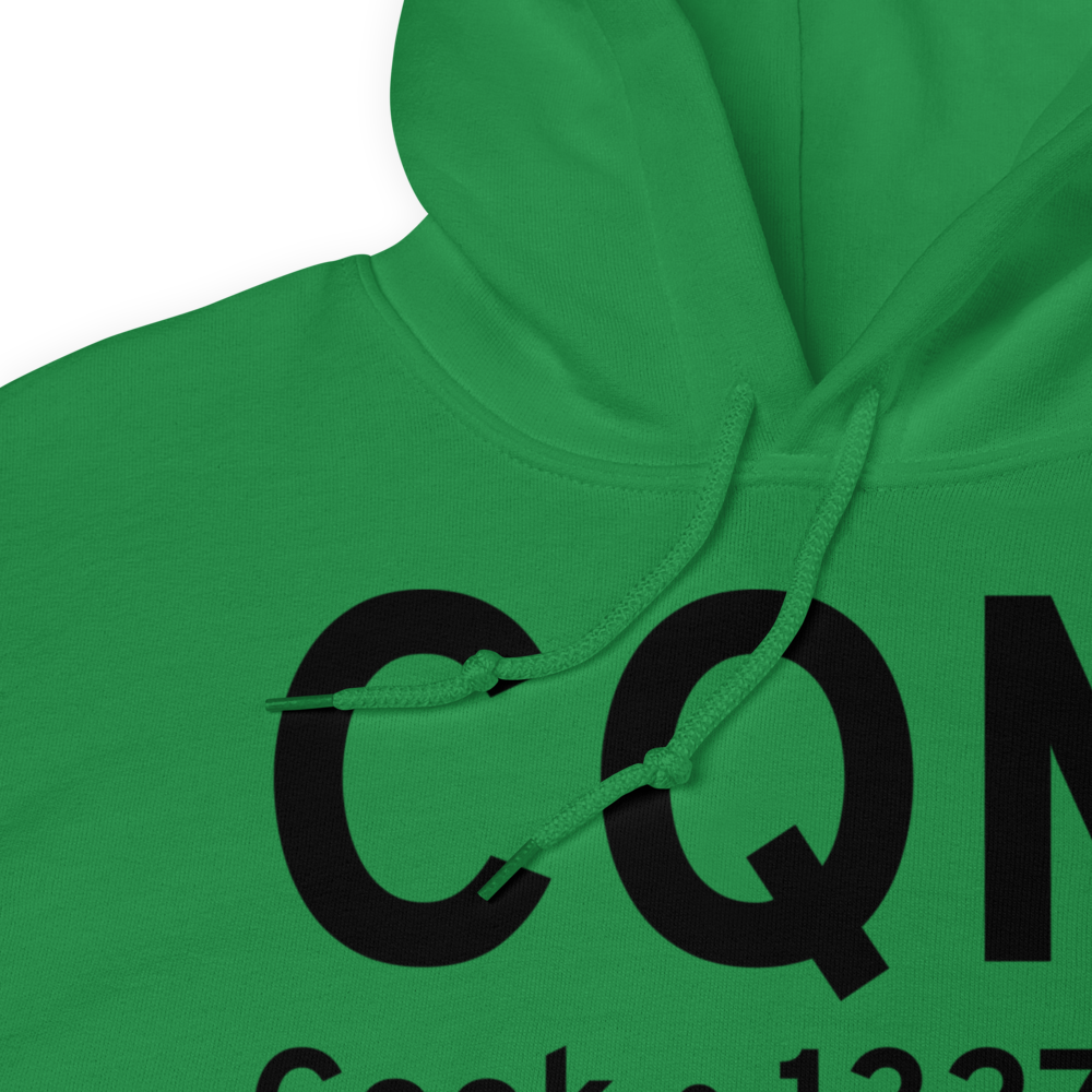 Cook (KCQM) Airport Hoodie Sweatshirt 