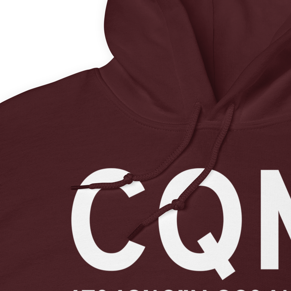 Cook (KCQM) Airport Hoodie Sweatshirt 