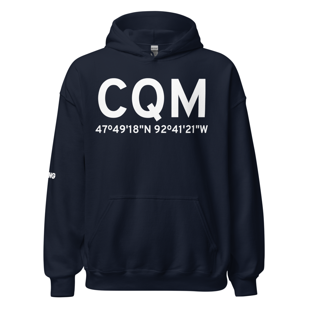 Cook (KCQM) Airport Hoodie Sweatshirt 