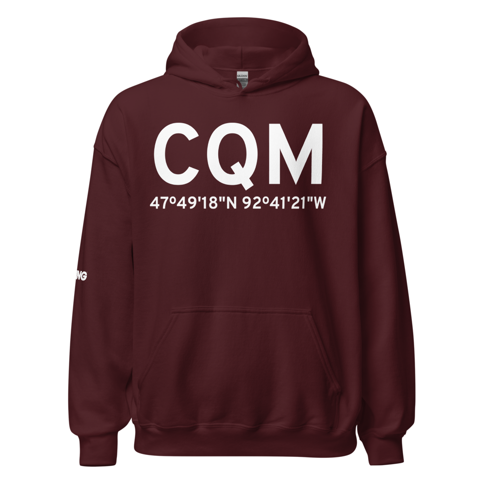 Cook (KCQM) Airport Hoodie Sweatshirt 