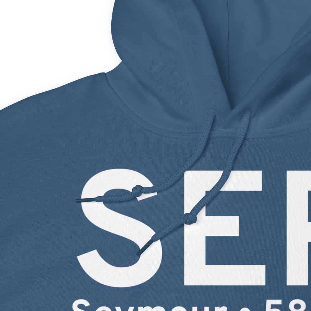Seymour (KSER) Airport Hoodie Sweatshirt 