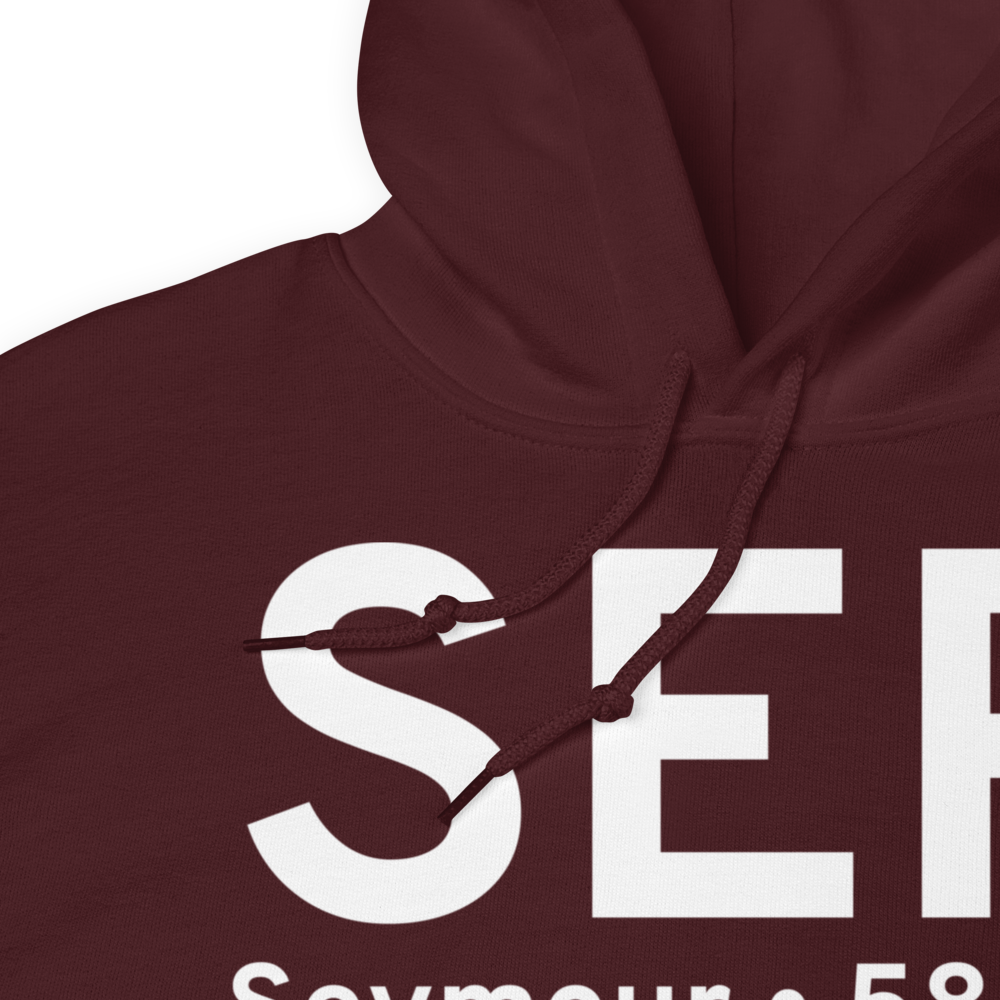Seymour (KSER) Airport Hoodie Sweatshirt 