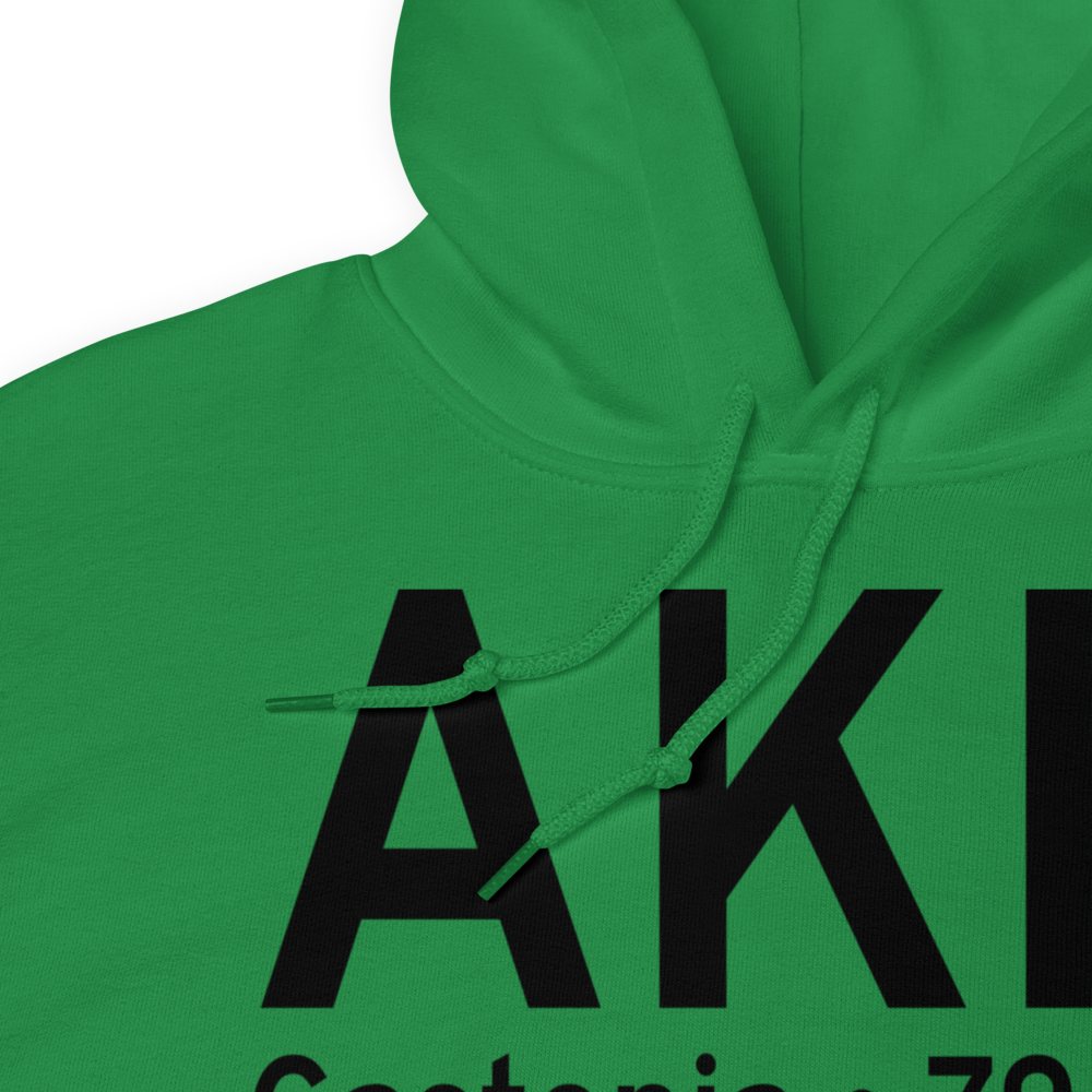 Gastonia (KAKH) Airport Hoodie Sweatshirt 