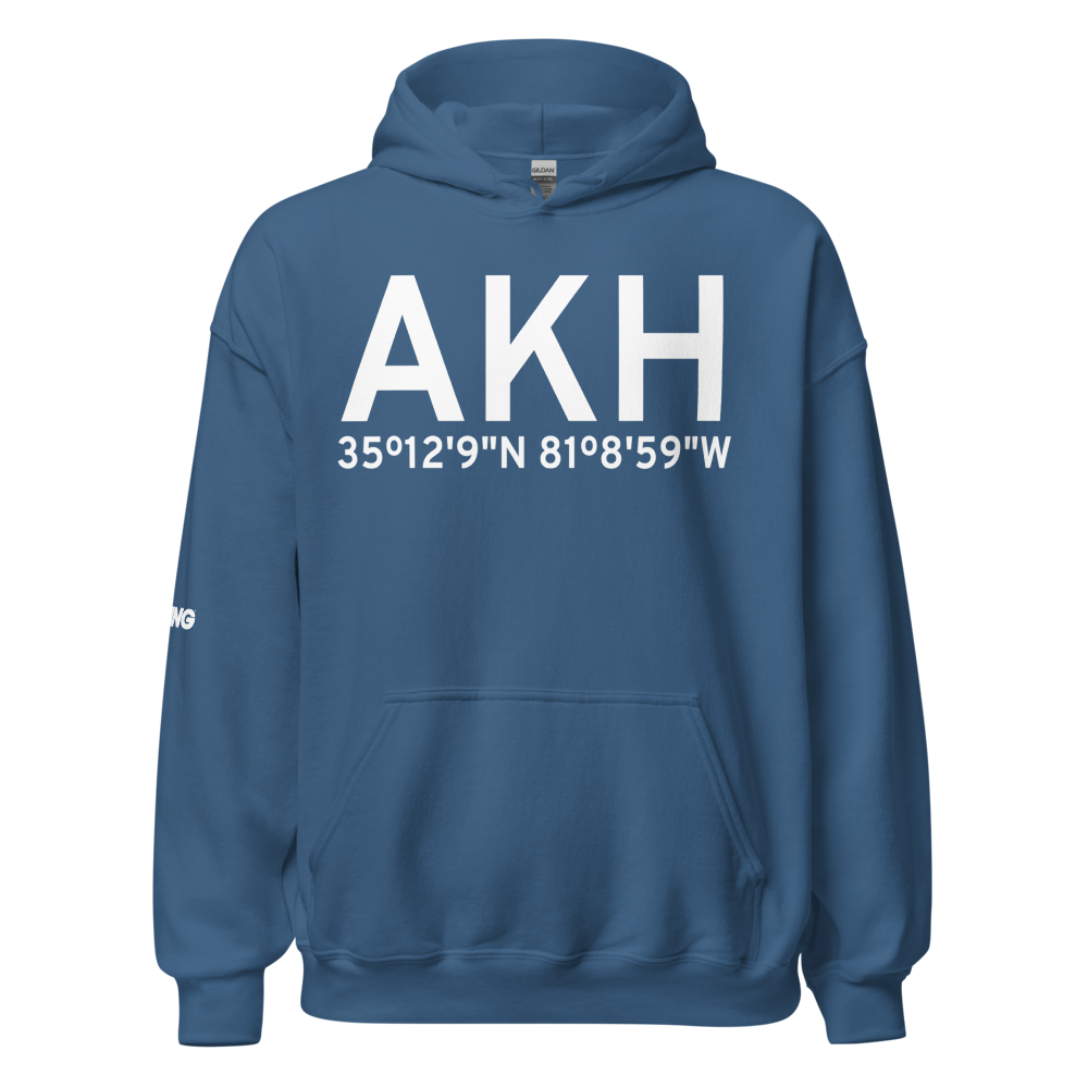 Gastonia (KAKH) Airport Hoodie Sweatshirt 
