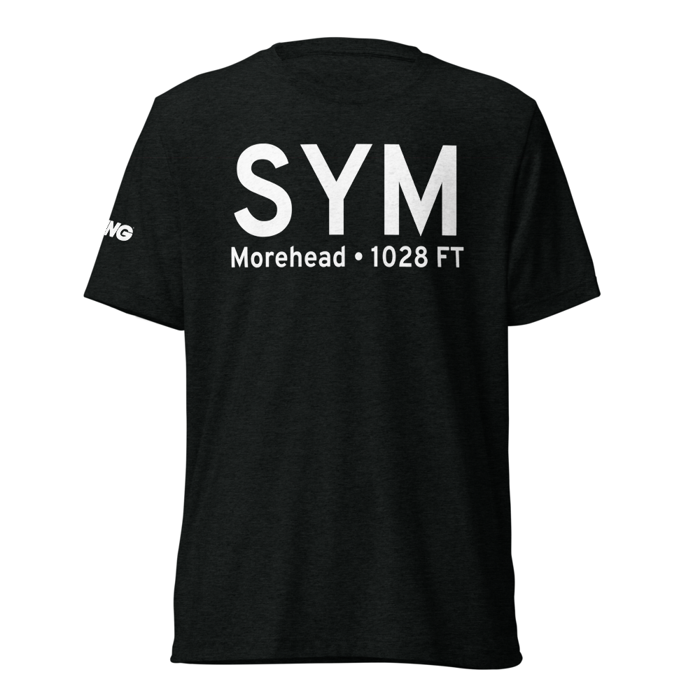 Morehead (M97) Airport Tri-blend T-Shirt 