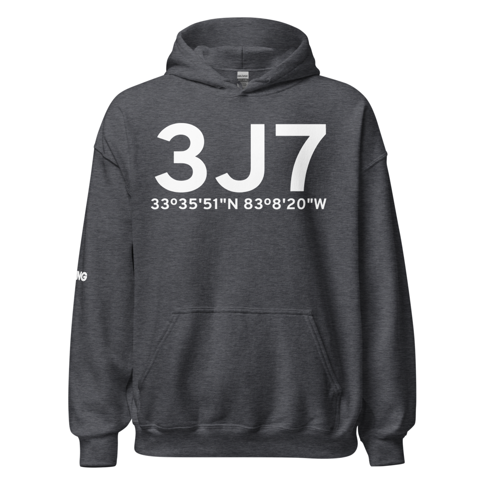 Greensboro (K3J7) Airport Hoodie Sweatshirt 