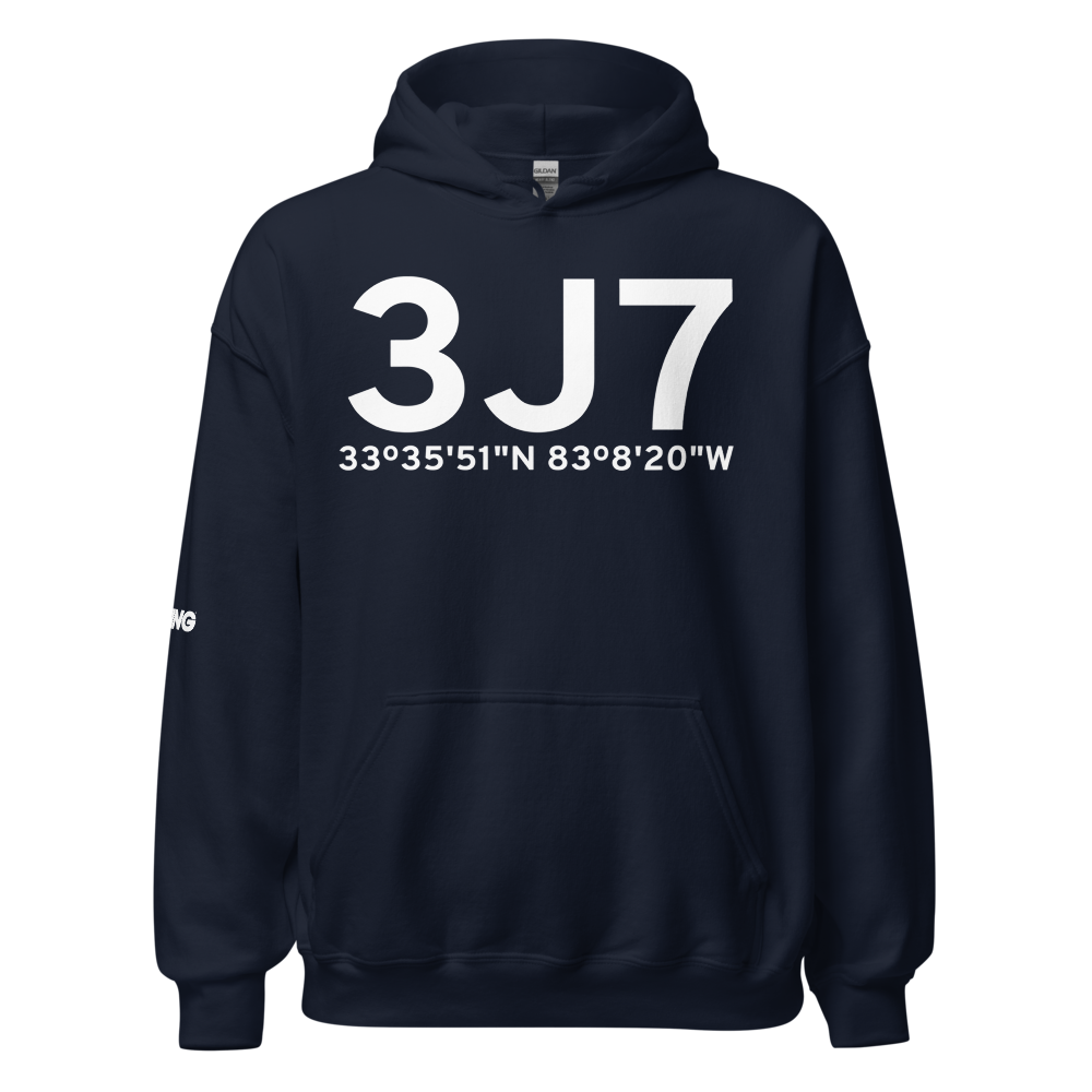 Greensboro (K3J7) Airport Hoodie Sweatshirt 