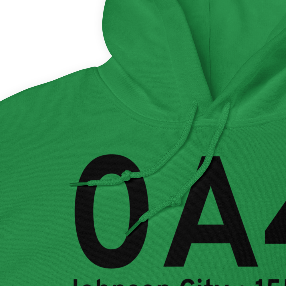 Johnson City (K0A4) Airport Hoodie Sweatshirt 
