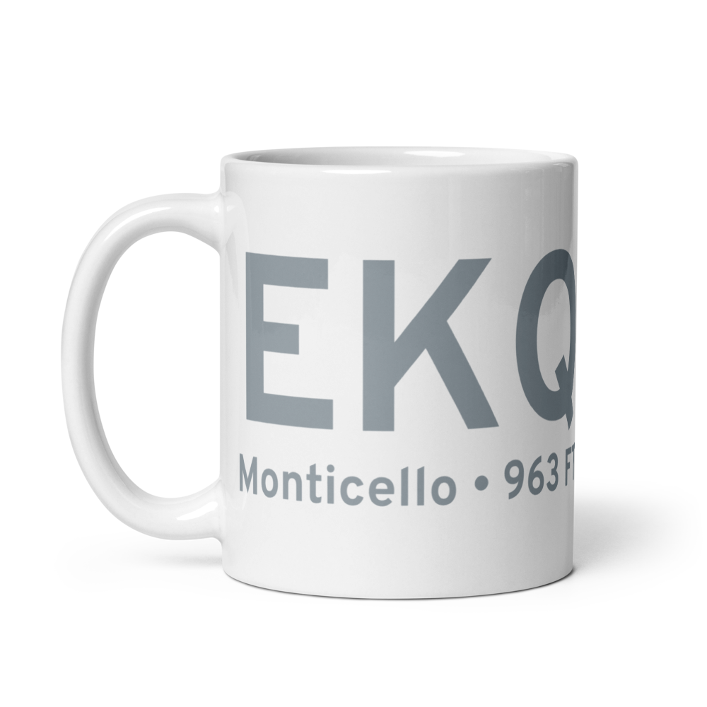 Monticello (KEKQ) Airport Mug 