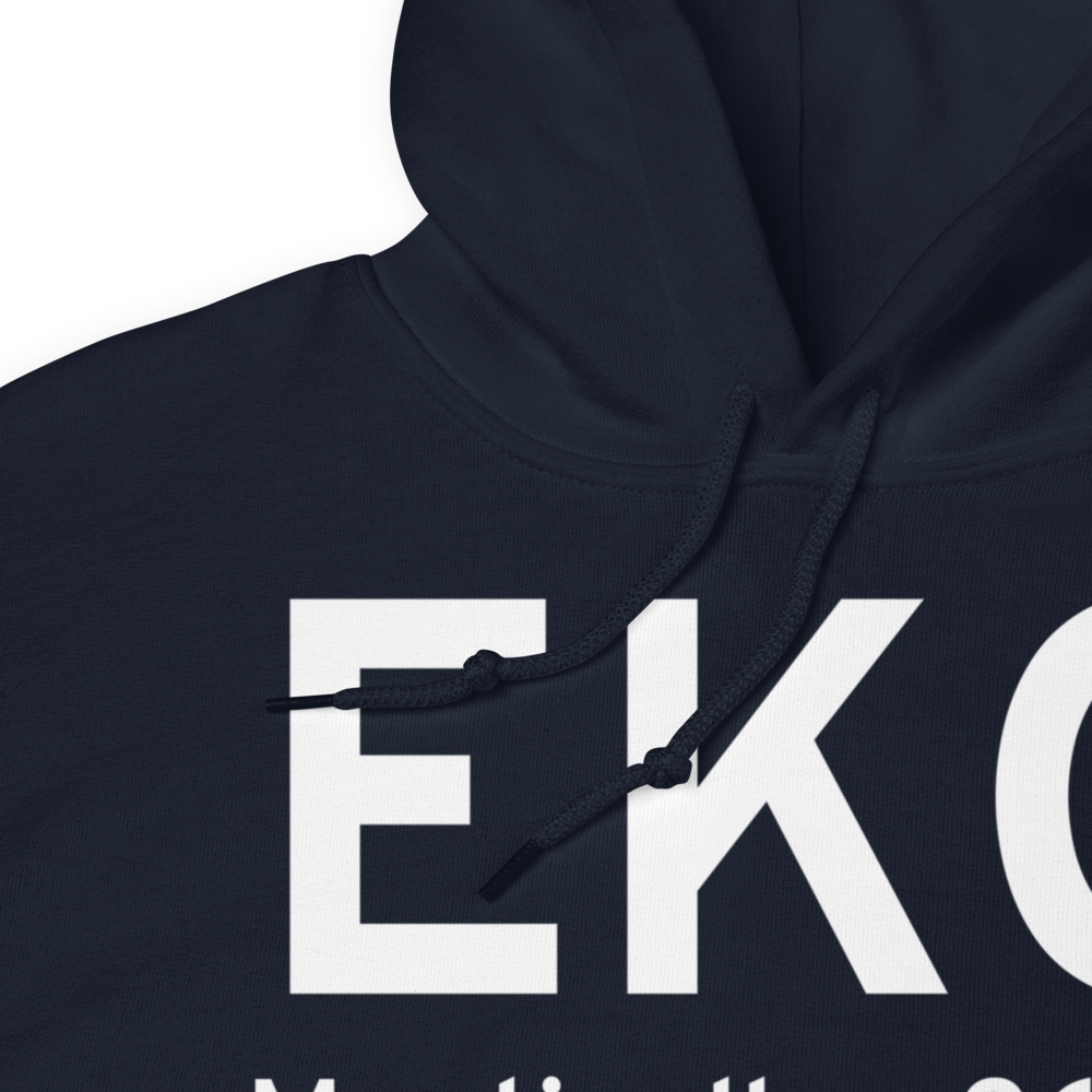 Monticello (KEKQ) Airport Hoodie Sweatshirt 