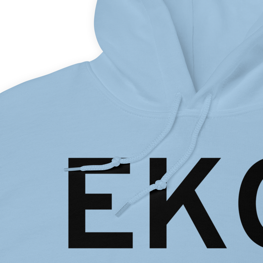 Monticello (KEKQ) Airport Hoodie Sweatshirt 