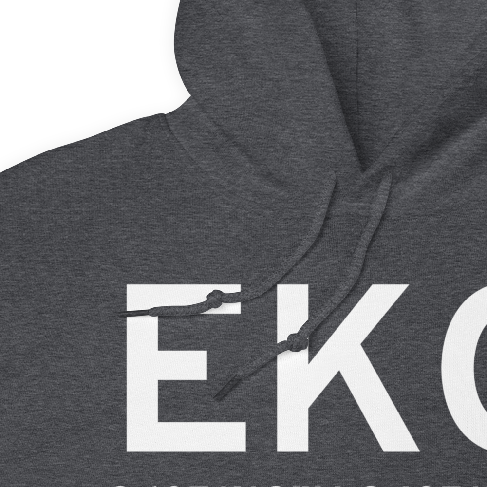 Monticello (KEKQ) Airport Hoodie Sweatshirt 