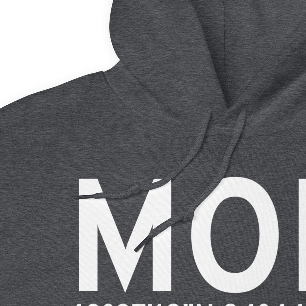 Mount Pleasant (KMOP) Airport Hoodie Sweatshirt 